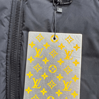 Louis Vuitton Black Monogram Reversible Puffer Jacket