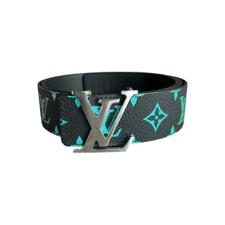 Louis Vuitton Black & Rainbow Monogram Belt
