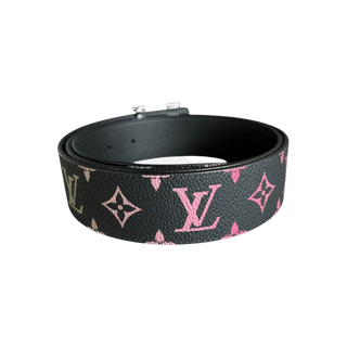 Louis Vuitton Black & Rainbow Monogram Belt
