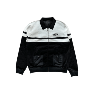 Louis Vuitton Black & White Hybrid Track Jacket