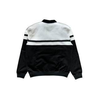 Louis Vuitton Black & White Hybrid Track Jacket