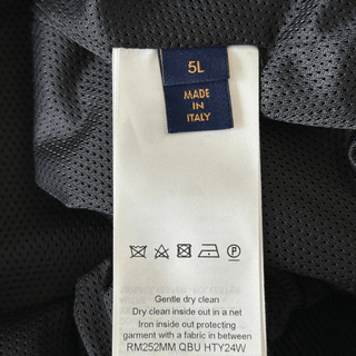 Louis Vuitton Black & White Hybrid Track Jacket
