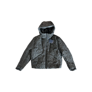 Louis Vuitton Black & White Snow Capsule Puffer Jacket
