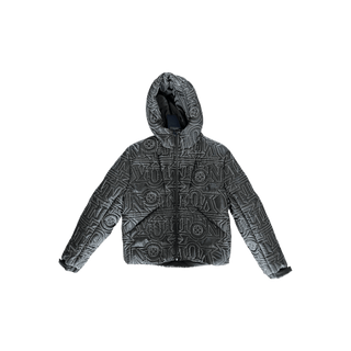 Louis Vuitton Black & White Snow Capsule Puffer Jacket