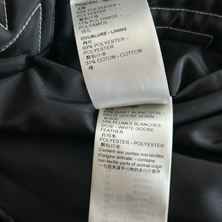 Louis Vuitton Black & White Snow Capsule Puffer Jacket