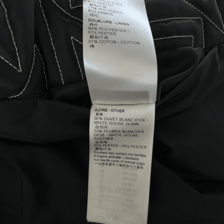 Louis Vuitton Black & White Snow Capsule Puffer Jacket