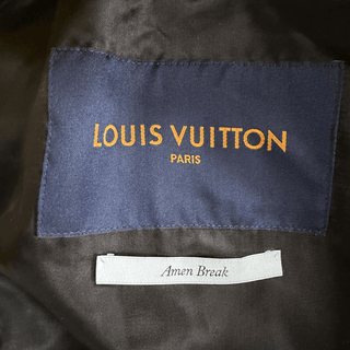 Louis Vuitton Black & Yellow Varsity Jacket
