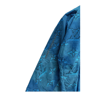 Louis Vuitton Blue 2054 Monogram Windbreaker