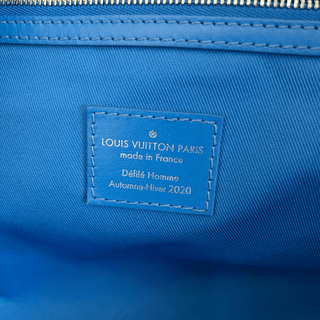 Louis Vuitton Blue Cloud Monogram Keepall 50