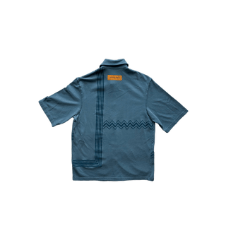 Louis Vuitton Blue Karakoram Button Up Shirt