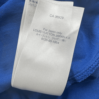 Louis Vuitton Blue & Red Monogram Gradient T-Shirt