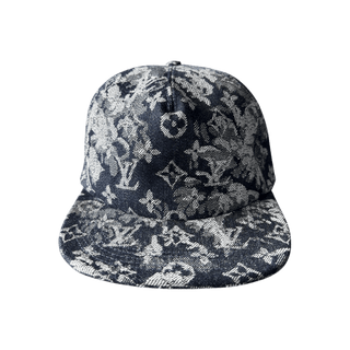 Louis Vuitton Blue Tapestry Hat