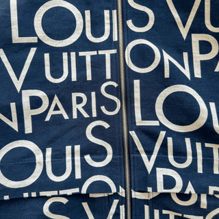 Louis Vuitton Blue & White Galaxy Packable Jacket