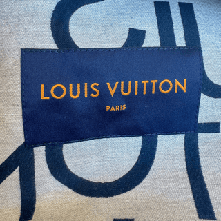 Louis Vuitton Blue & White Galaxy Packable Jacket