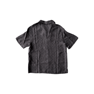 Louis Vuitton Brown Monogram Silk Button Up Shirt
