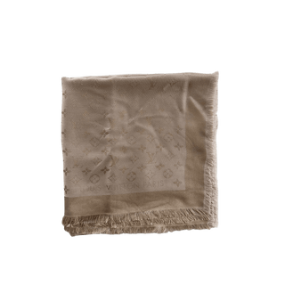 Louis Vuitton Ecru Monogram Blanket Shawl