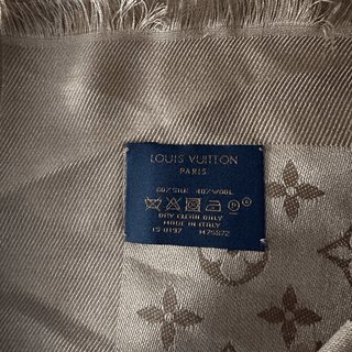 Louis Vuitton Ecru Monogram Blanket Shawl