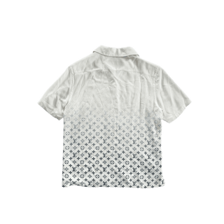 Louis Vuitton Fragment White & Black Gradient Button Up Shirt