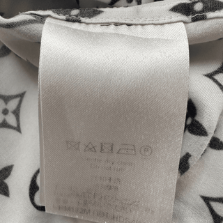 Louis Vuitton Fragment White & Black Gradient Button Up Shirt