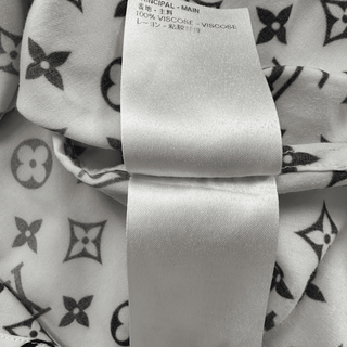 Louis Vuitton Fragment White & Black Gradient Button Up Shirt