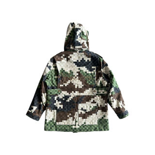 Louis Vuitton Green Damoflage Parka