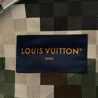 Louis Vuitton Green Damoflage Parka
