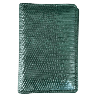 Louis Vuitton Green Lizard Pocket Organizer