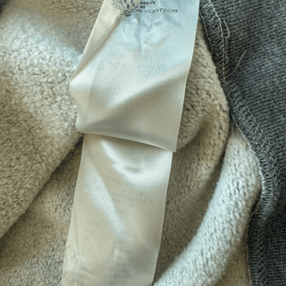 Louis Vuitton Grey Distorted Logo Sweater