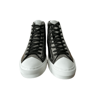 Louis Vuitton Grey Metallic Damier Tattoo Sneaker