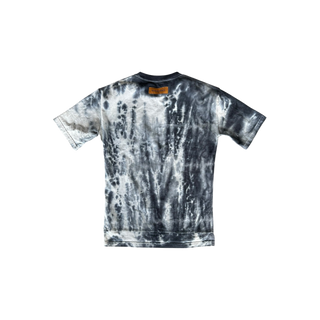 Louis Vuitton Grey & Orange Tie-Dye Graffiti T-Shirt