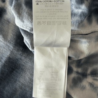 Louis Vuitton Grey & Orange Tie-Dye Graffiti T-Shirt