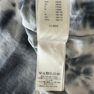 Louis Vuitton Grey & Orange Tie-Dye Graffiti T-Shirt
