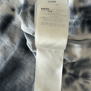 Louis Vuitton Grey & Orange Tie-Dye Graffiti T-Shirt