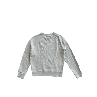 Louis Vuitton Grey Peace & Love Logo Embroidered Sweater