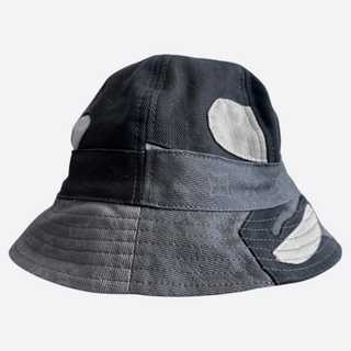 Louis Vuitton KidSuper Grey Patchwork Bucket Hat