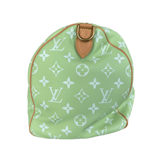 Louis Vuitton Lime Green & White Monogram P9 Speedy 40