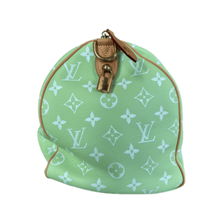 Louis Vuitton Lime Green & White Monogram P9 Speedy 40