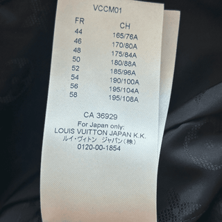 Louis Vuitton NBA Black Monogram Jacket