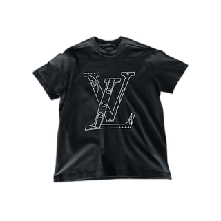 Louis Vuitton NBA Black & White Logo T-Shirt