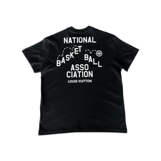 Louis Vuitton NBA Black & White Logo T-Shirt