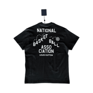 Louis Vuitton NBA Black & White Logo T-Shirt