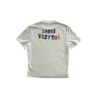 Louis Vuitton NBA White Logo T-Shirt