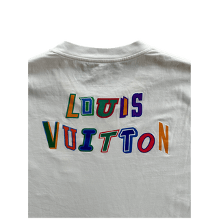 Louis Vuitton NBA White Logo T-Shirt