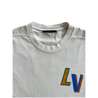 Louis Vuitton NBA White Logo T-Shirt