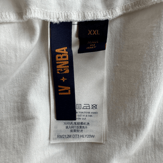 Louis Vuitton NBA White Logo T-Shirt