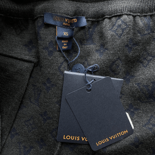 Louis Vuitton Navy & Orange Monogram Women's Jogging Shorts