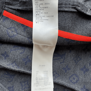 Louis Vuitton Navy & Orange Monogram Women's Jogging Shorts