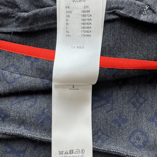 Louis Vuitton Navy & Orange Monogram Women's Jogging Shorts