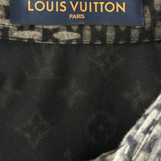Louis Vuitton Nigo Grey Giant Damier Monogram Button Up Shirt