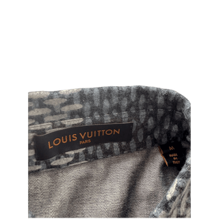 Louis Vuitton Nigo Navy Giant Damier Monogram Button Up Shirt